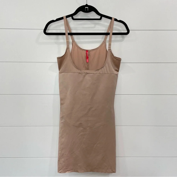 Spanx Smartgrip Open-Bust Full Slip Nude Large - Picture 5 of 12